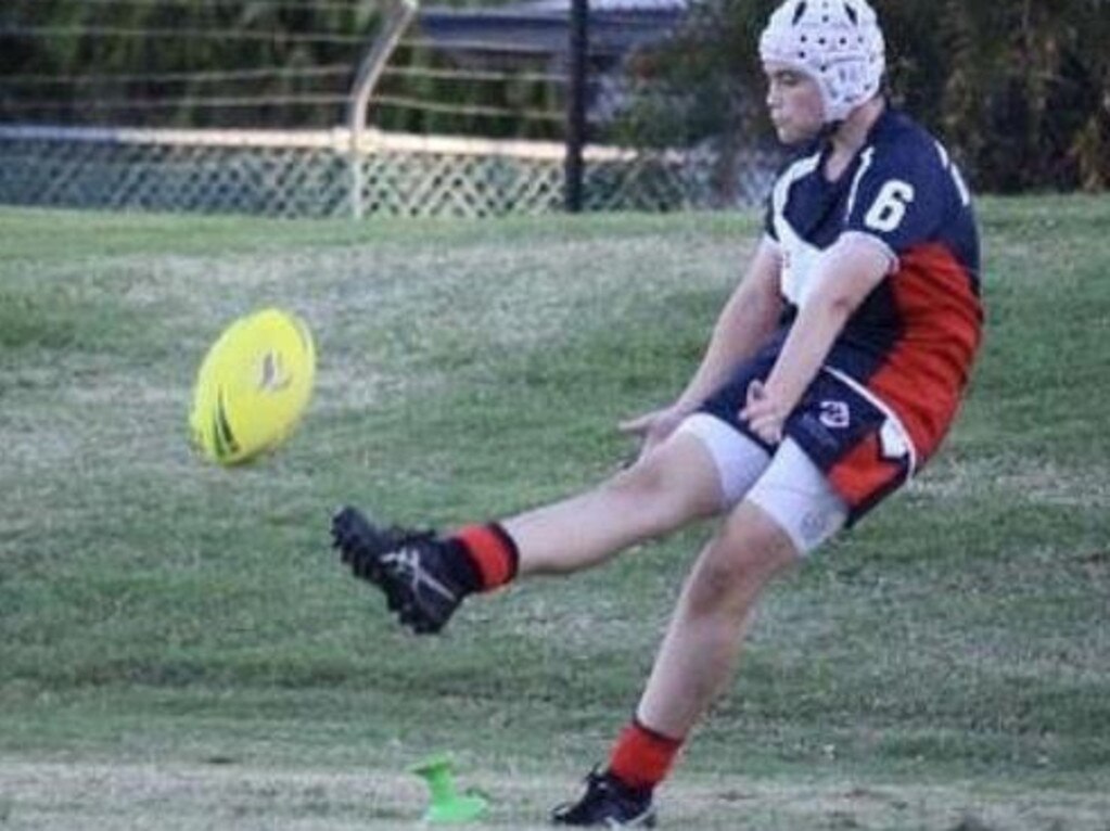 CQ Capras' under-16 player Isaac Walker.