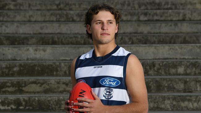 Jhye Clark has been likened to retired Cats great Joel Selwood. Picture: Morgan Hancock/Getty Images