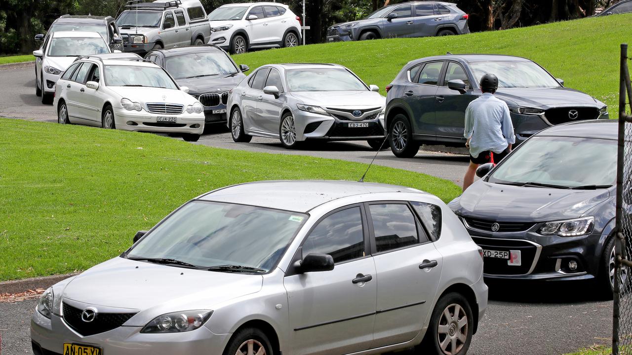 NSW residents are flocking to Covid test clinics. Picture: Toby Zerna