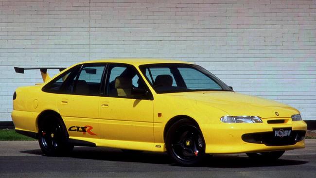 HSV GTS-R from 1996 ... but the 2017 super sedan is expected to get a new name. Picture: Supplied.