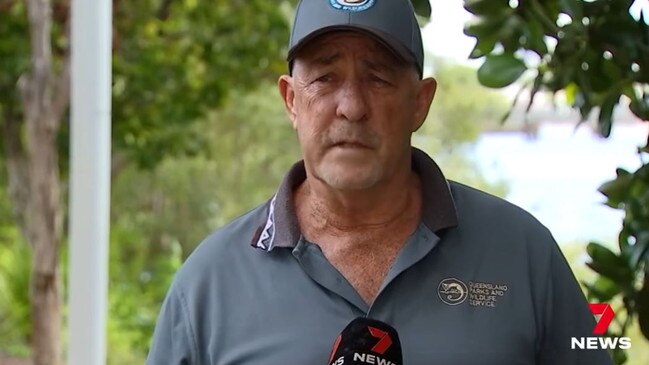 Mr Frisby said the crocodile will be “targeted for removal”. Picture: 7News