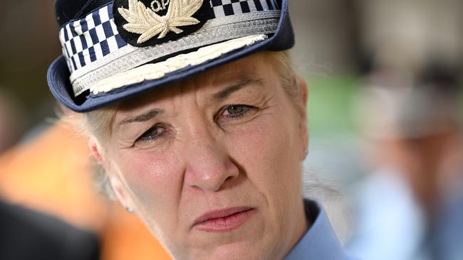 Queensland Police Commissioner Katarina Carroll was a no-show on Monday. Picture: NCA NewsWire / Dan Peled