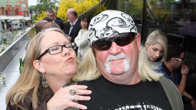 t Socials Out and About, Movember Gala Party at the Metz, Sandy Bay, from left, Jacqui Brown and John Medwin, of Pelverata