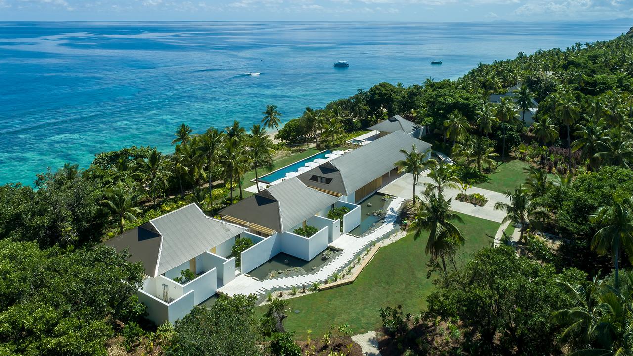 The Reef House has five stunning bedrooms. Picture: Fiji Tourism / Vomo Island Resort