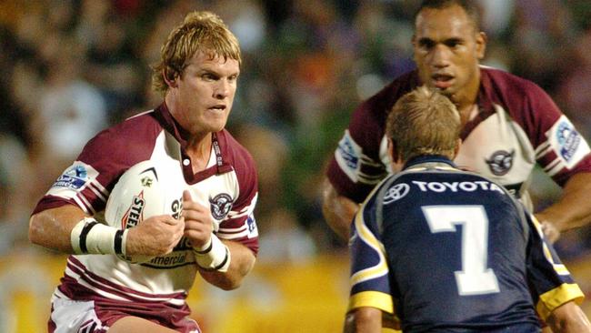 Luke Williamson enjoyed a successful run at Manly.