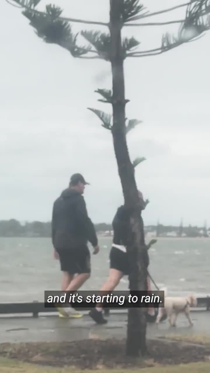 Woody Point starting to see signs of Cyclone Alfred