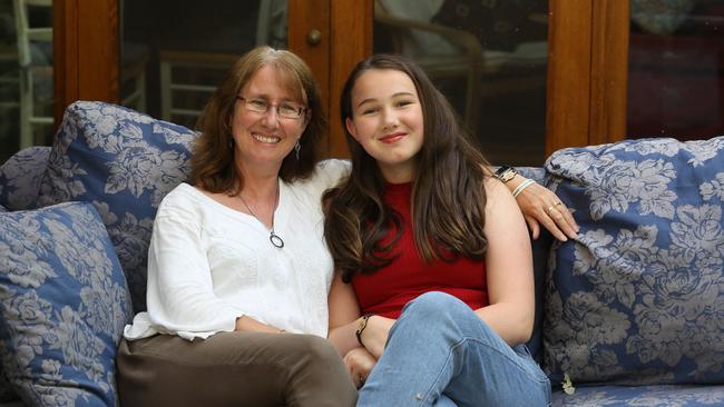 Jenika and her daughter Rachel have been welcoming foster children into their Blackburn home for five years. Photo: Stuart Milligan