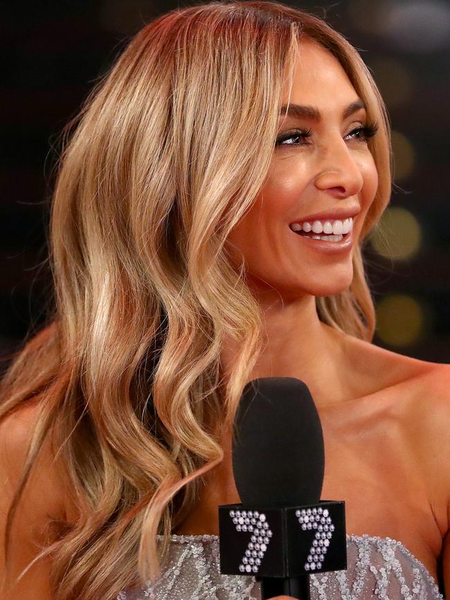 Bartel performed hosting duties at the 2019 Brownlow. Picture: AAP