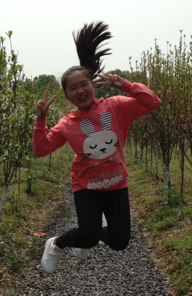 Xinyu Yuan always helped others, her school principal says. Picture: Supplied