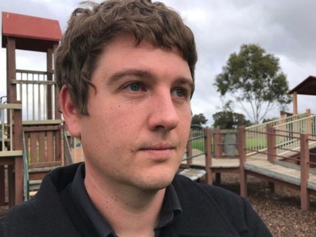 Joshua Sherman has copped abuse in his job as a social worker.