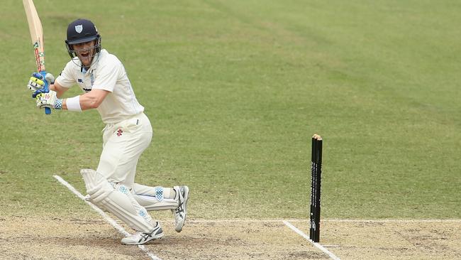 Peter Nevill has found form with the bat against Tasmania.