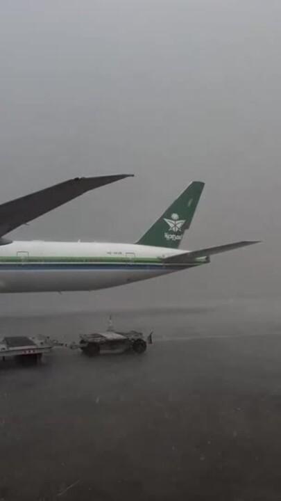 Severe Storms Delay Flights in Saudi Arabia