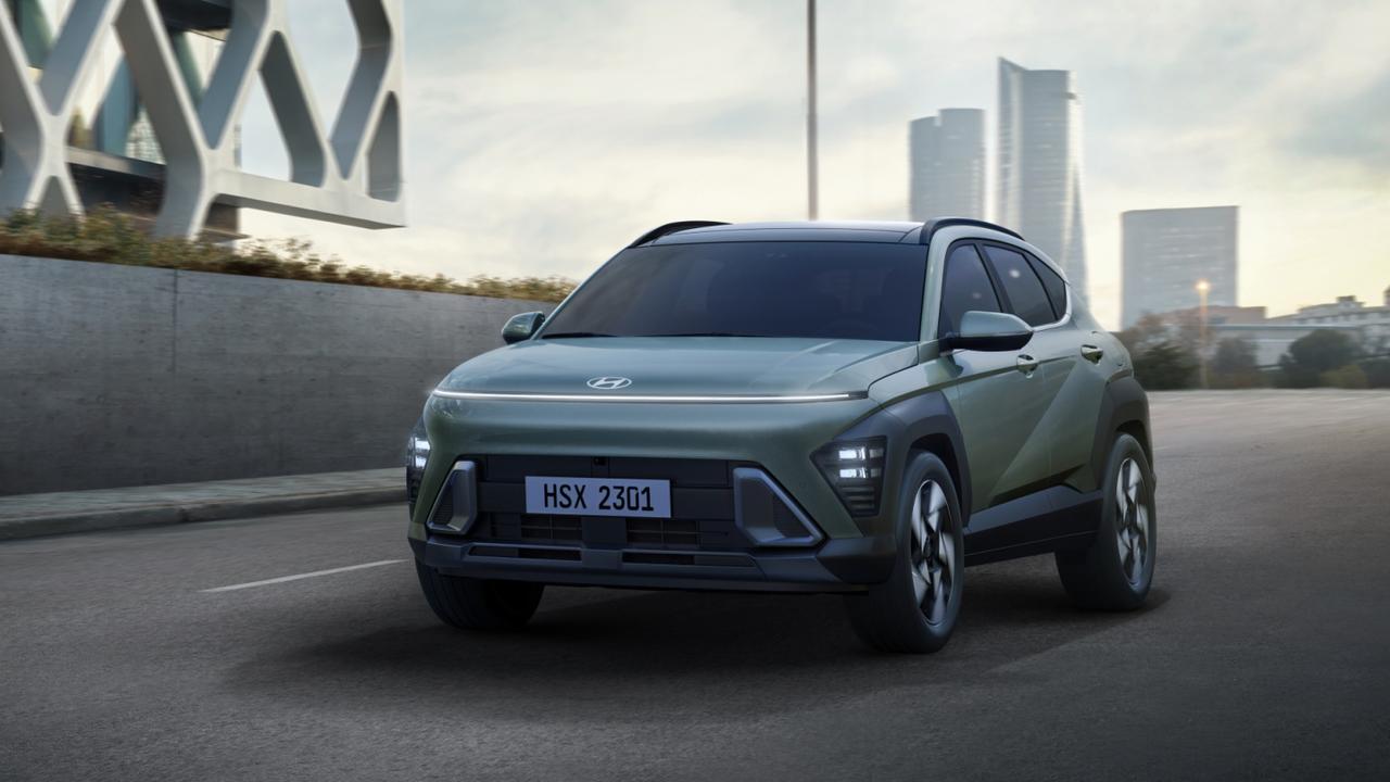 The next-generation Hyundai Kona will be available as a hybrid.