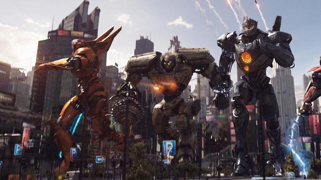 REVIEW: Pacific Rim Uprising brings back the robots for one more tired ...