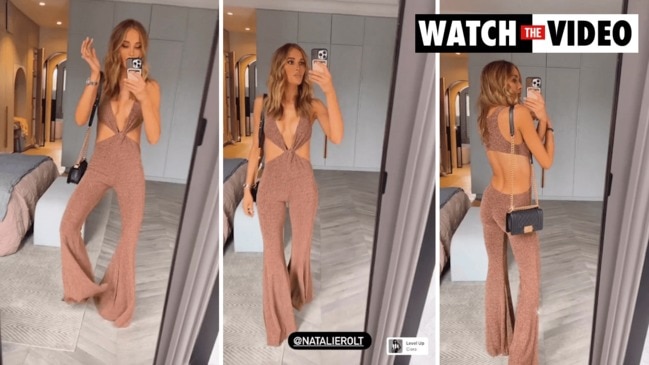 Rebecca Judd flaunts incredible figure in stunning jumpsuit