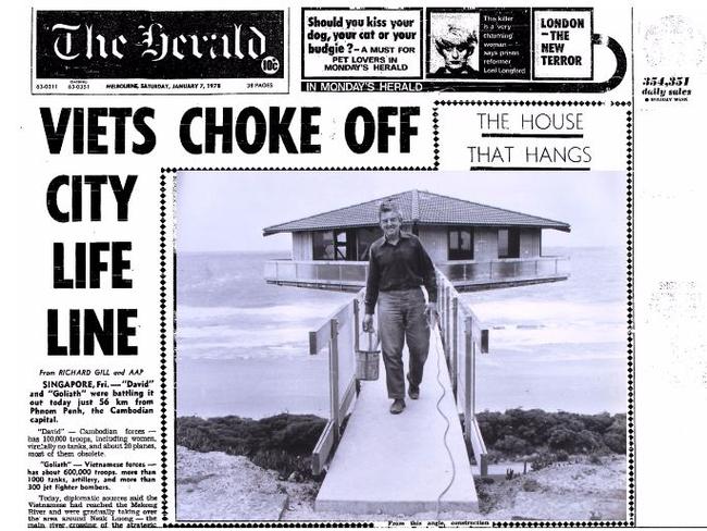 Front page news: An amazing feat complete in January 7, 1978.