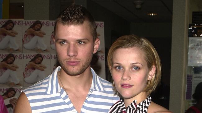 Ryan Phillippe and Reese Witherspoon. Picture: D. Kambouris/WireImage