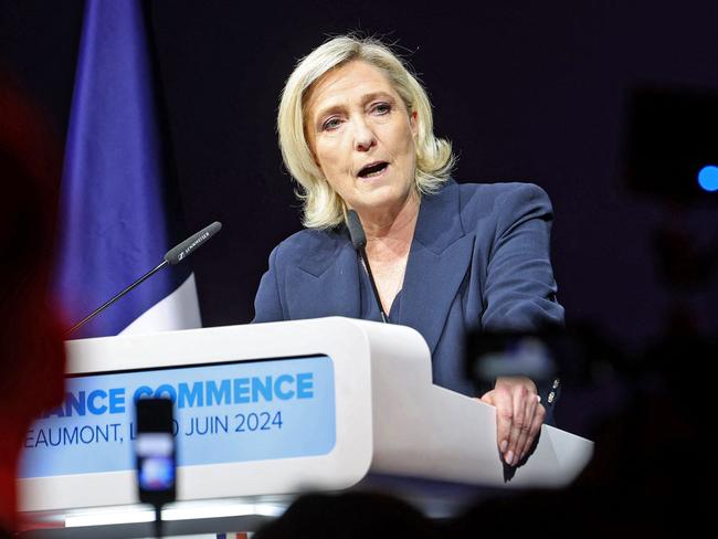 Marine Le Pen. Picture: AFP