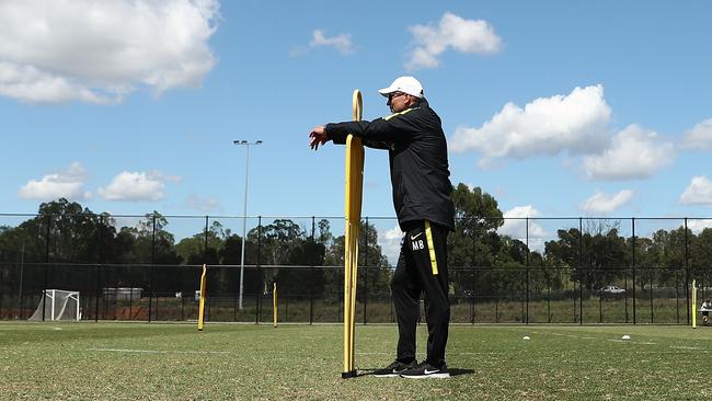Wanderers coach Markus Babbel has been training his players hard through the international break. Picture: Getty Images