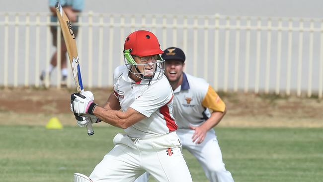 Gisborne and Bacchus Marsh players in action. Picture: Rob Leeson