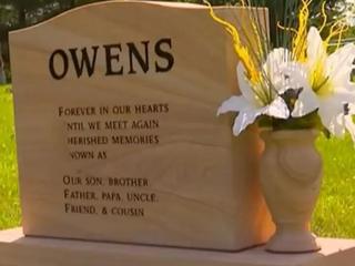 Family blasted for hidden message on dad’s headstone