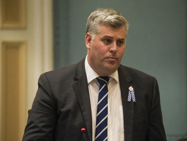 Minister for Police and Community Safety, Mark Ryan. Picture: NewsWire/Glenn Campbell