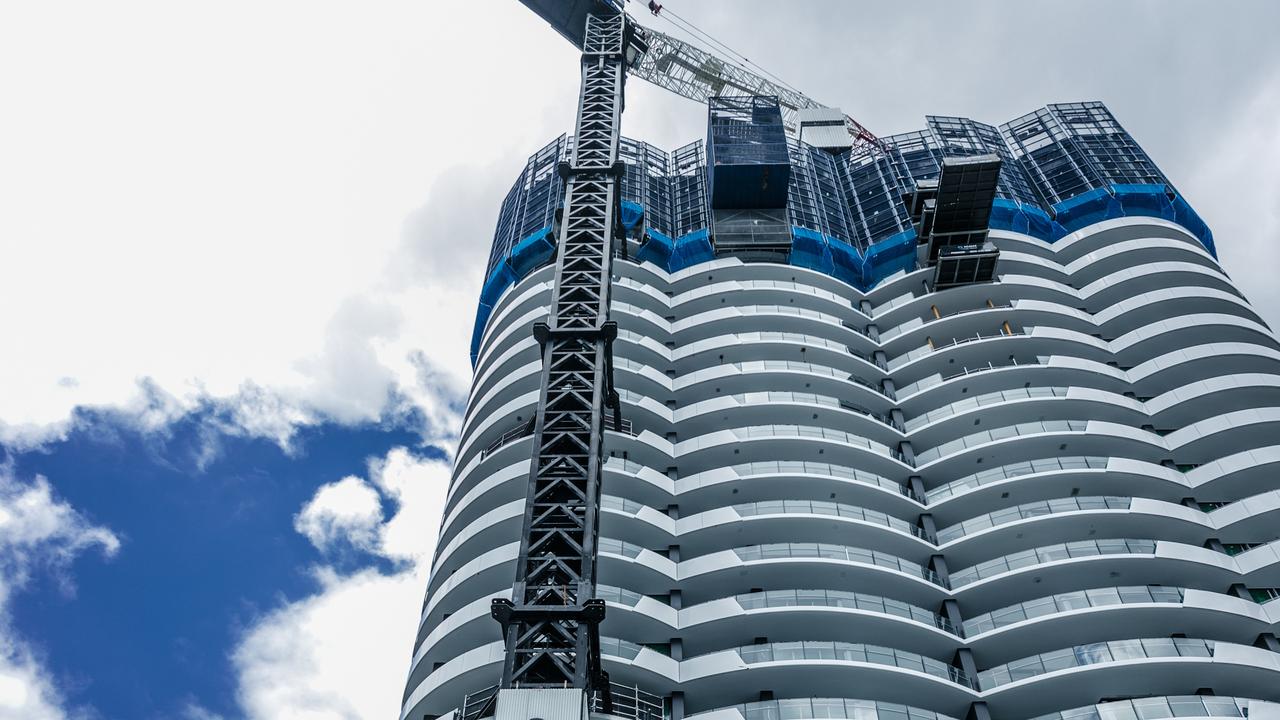 The Chevron One development on Chevron Island. Picture: Glenn Campbell