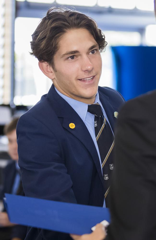 Matthew Robson, Moreton Bay Boys' College sports captain. Picture: Contributed