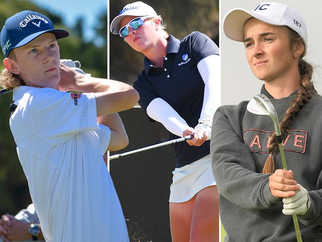 Victoria's best young golfers have been identified. Photos: Golf Australia.