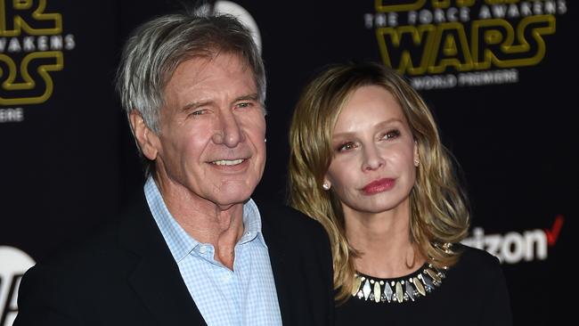 Harrison Ford and Calista Flockhart. Picture: Ethan Miller/Getty Images