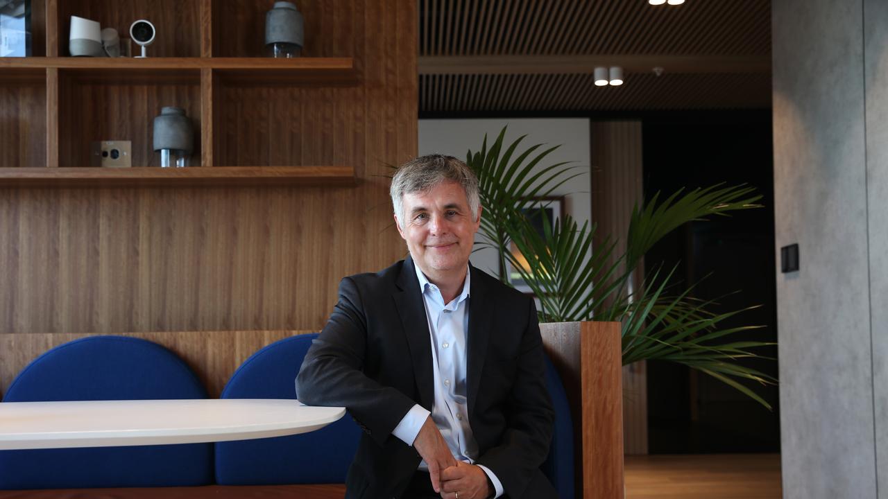 NBN Co CEO Stephen Rue has backed a universal service obligation for mobile phones. Britta Campion / The Australian