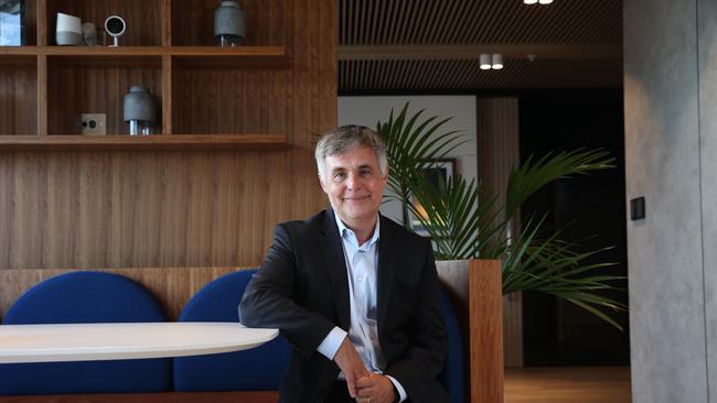 NBN Co CEO Stephen Rue has backed a universal service obligation for mobile phones. Britta Campion / The Australian