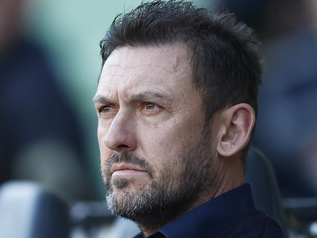 MELBOURNE, AUSTRALIA - NOVEMBER 04: Victory head coach Tony Popovic looks on before the round five A-League Men's match between Melbourne Victory and Newcastle Jets at AAMI Park, on November 04, 2022, in Melbourne, Australia. (Photo by Daniel Pockett/Getty Images)