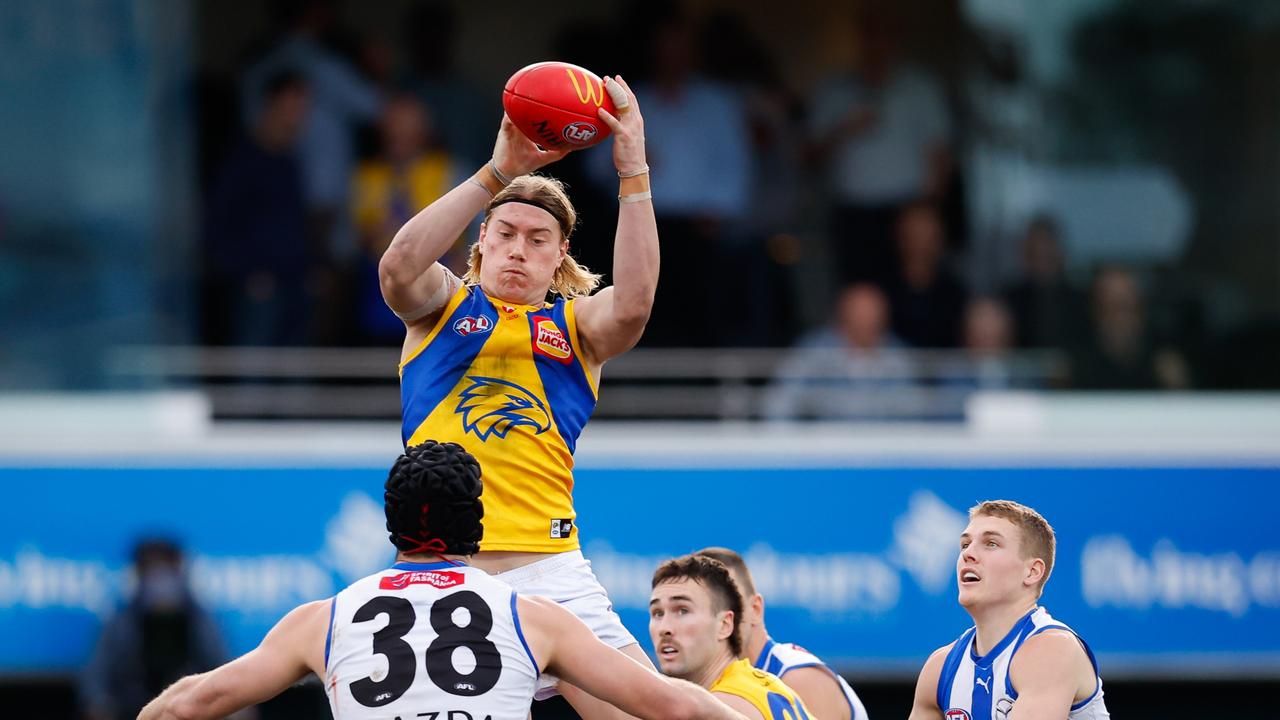 The teenager lit up the AFL in his debut season. (Photo by Dylan Burns/AFL Photos via Getty Images)