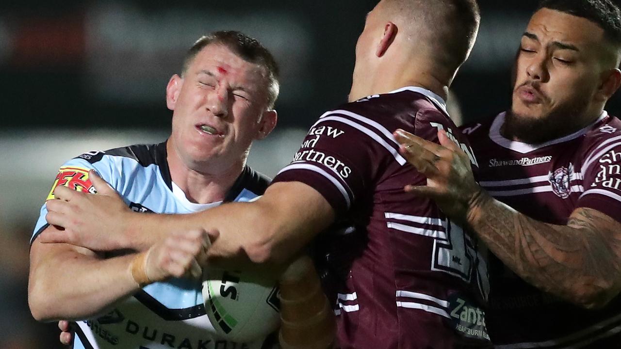 Paul Gallen of the Sharks i