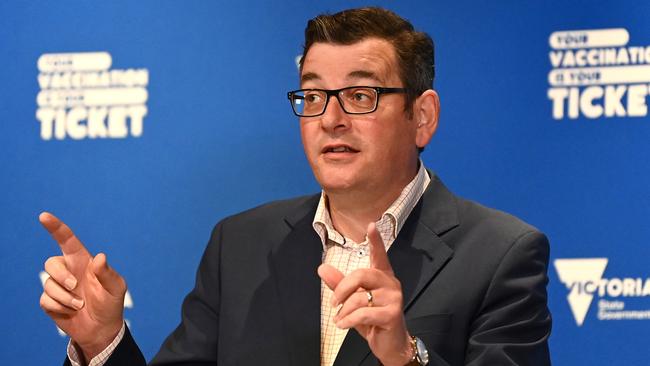 Daniel Andrews has abandoned his own roadmap. Picture: Getty Images