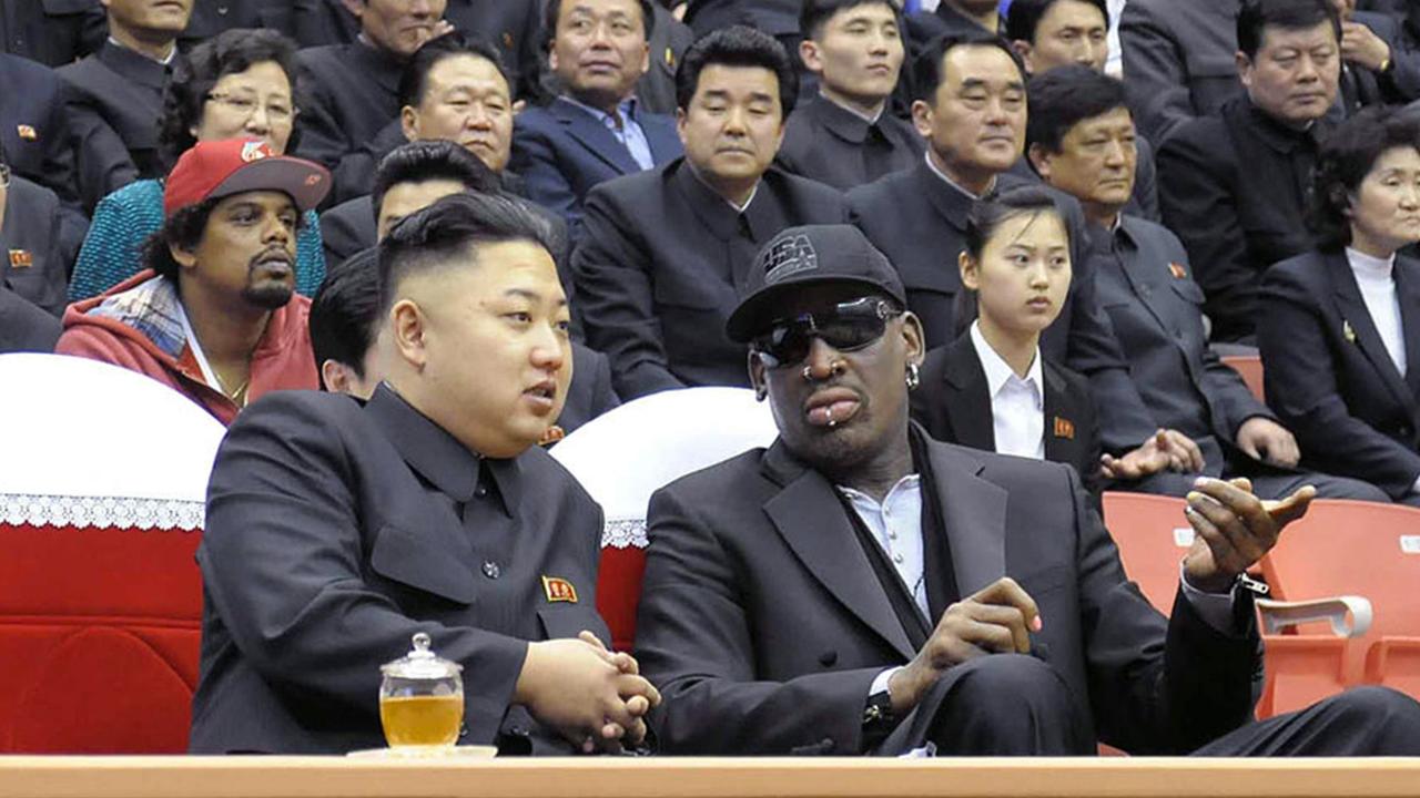 Dennis Rodman says there is one way the world will know if something is wrong with good friend Kim Jong-un. AFP PHOTO / KCNA