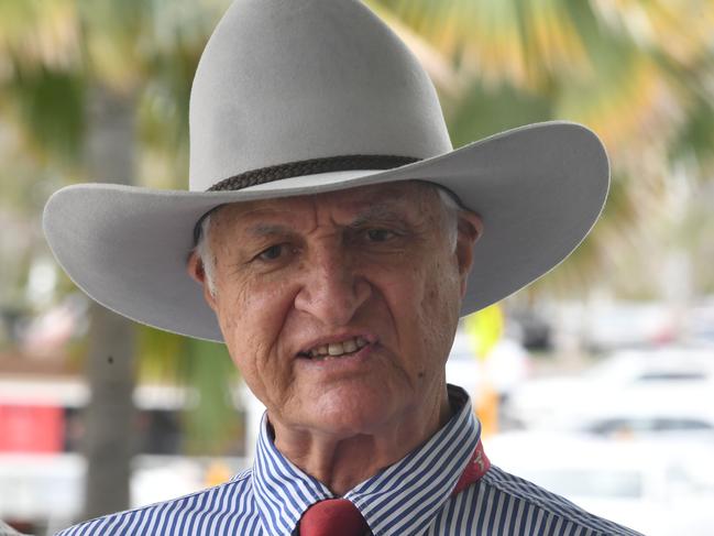 Federal Member for Kennedy Bob Katter took a huge swipe at NRL head honcho Peter V’Landys this wee. Picture: Evan Morgan