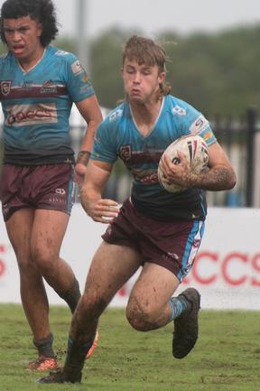 Zachary Carroll Mackay Cutters vs Townsville Blackhawks Cyril Connell Saturday 22 February 2025 Picture:Michaela Harlow