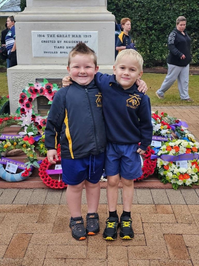 The dawn service at Tiaro.