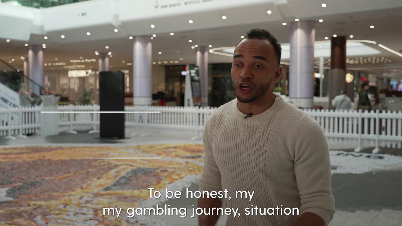 GambleAware unveils poker chips installation at Westfield London