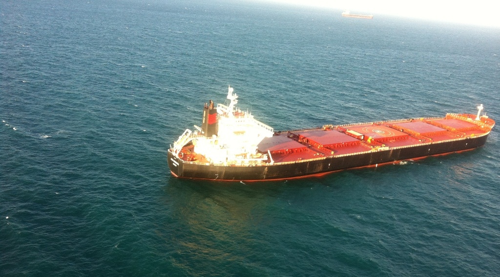 Man rescued from Rio Tinto bulk carrier off Gladstone | The Courier Mail