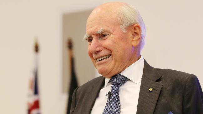 Former prime minister John Howard wrote George Pell a character reference. Picture: Richard Dobson