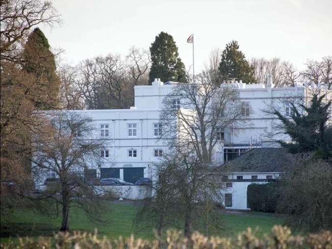 Andrew moved in after the 2002 death of the Queen Mother