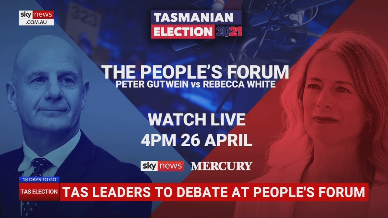 Sky News and The Mercury to host People’s Forum ahead of Tasmanian state election