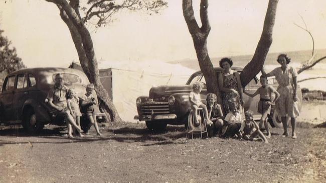 Campers have been enjoying the caravan park for more than 100 years. This picture is from 1949.