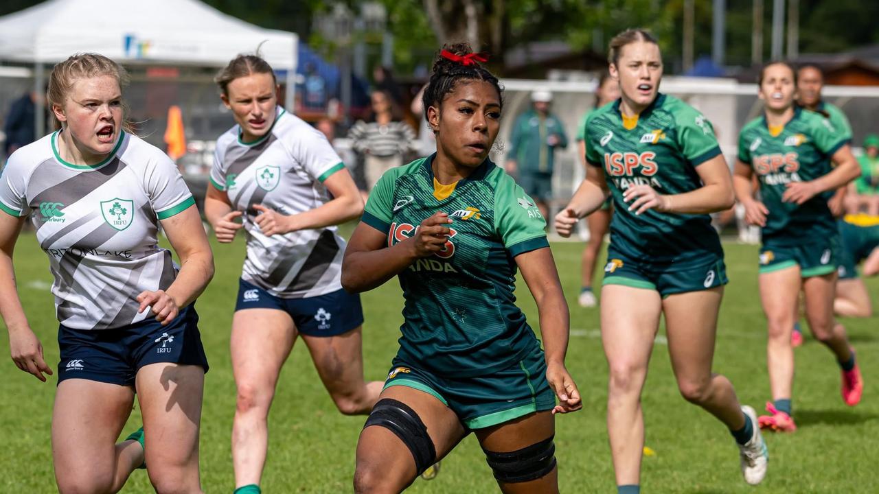 Rugby Sevens player Fleur Ginn. Picture: Supplied