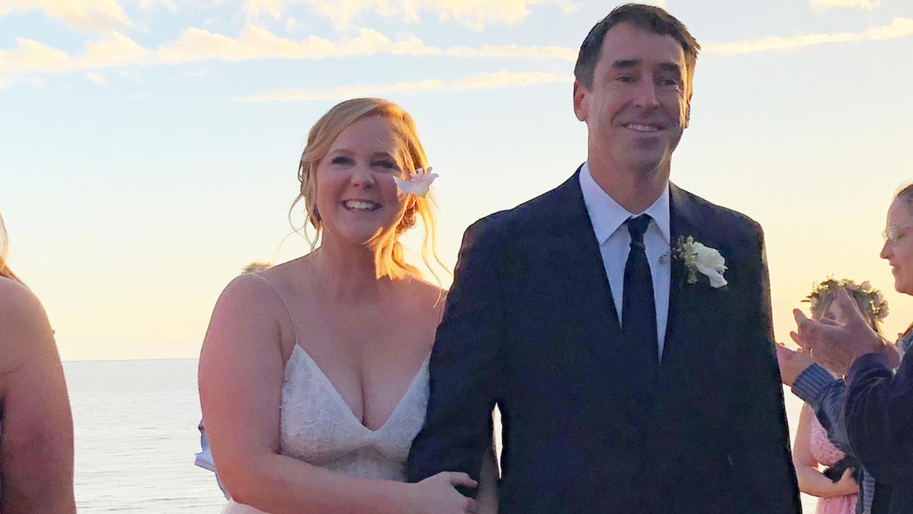 Amy Schumer and Chris Fischer tied the knot in 2018. Picture: Instagram