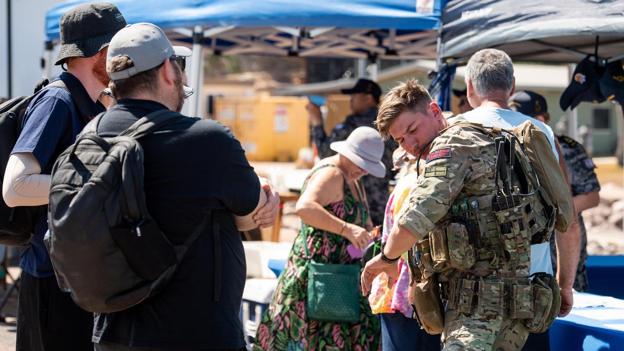 First HMAS Coonawarra open day in seven years. Picture: Pema Tamang Pakhrin