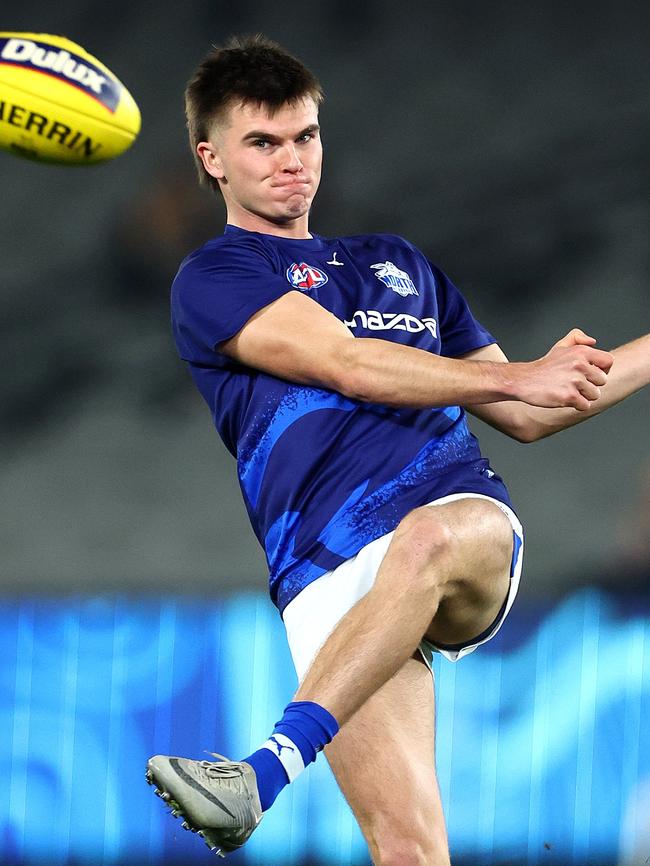 Colby McKercher needs to pass a fitness test to play against Richmond. Picture: Quinn Rooney/Getty Images